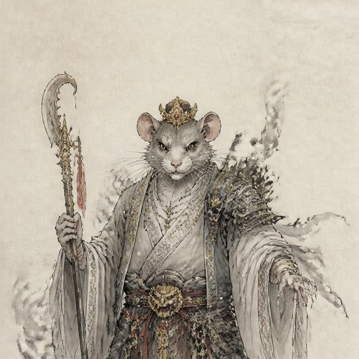金鼻白毛老鼠精